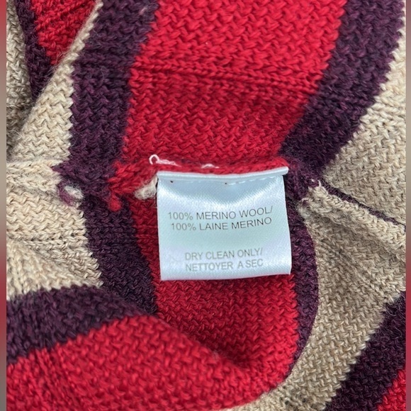 Trina Turk Striped Wool Sweater Dress,  Small - Picture 13 of 13